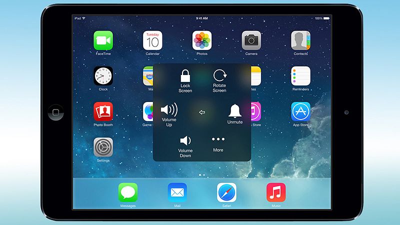 IOS 7 accessibility features on iPad Air